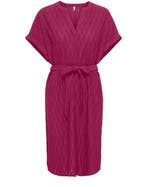 Only Diana V-hals Jurk - Jurk - Sangria Maat L (Jurken), Kleding | Dames, Jurken, Verzenden, Nieuw