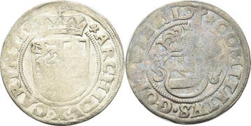 1/2 Batzen 1519, Habsburg Maximilian I 1493-1519, Verzenden, België