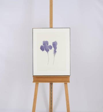 Marianne Aartsen (1950) - Paarse bloemen