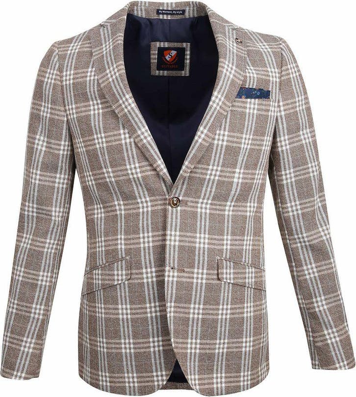 Suitable Colbert Captiva Camel maat Maat 48/50 (M) Heren, Vêtements | Hommes, Pulls & Vestes, Envoi