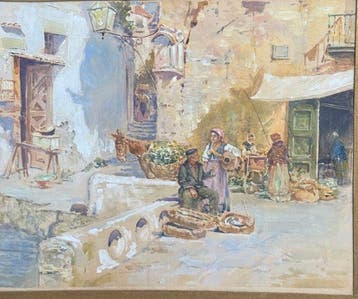 Pietro Scoppetta (1863-1920) - Costiera Amalfitana