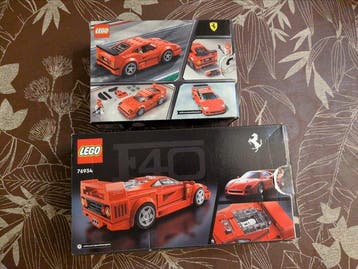 Lego Set - Speed Champions - Ferrari F40; Ferrari F40