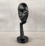 Sculpture, Silence is Golden Sculpture - 27 cm - Résine