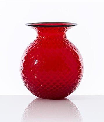 Venini - Venini Studio - Vaas - Balloton Fiori - Muranoglas