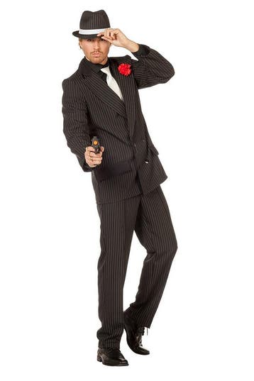 Maffia Kostuum Zwart Wit, Kleding | Heren, Verzenden, Nieuw
