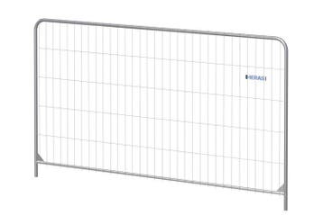 Heras werfhek Round Top Basic, Verzenden