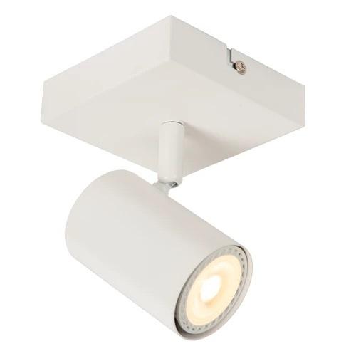 Lucide AMIGO Plafondspot 1xGU10 Wit, Huis en Inrichting, Lampen | Plafondlampen, Nieuw, Metaal, Verzenden