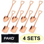 Fako Bijoux - Dessert Bestek - Schep & Schop - 8 Lepels -, Huis en Inrichting, Verzenden, Nieuw