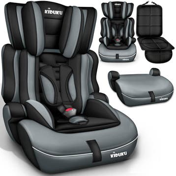 Autostoel - Autostoeltje - 9-36 kg - 1-12 jaar - Zwart - KID, Kinderen en Baby's, Autostoeltjes, Verzenden, Nieuw