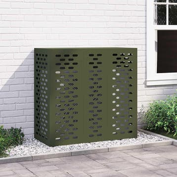 vidaXL Air Conditioner Hoes Olijfgroen 110 x 50 x 105 cm, Verzenden, Nieuw