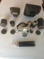 Topcon RE-2 + 1,8/5,8cm + Tamron 135mm + wide angle adapter, Audio, Tv en Foto, Nieuw
