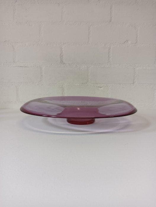 Glasfabriek Leerdam, (attr.) - Schaal - Glas, Antiek en Kunst, Antiek | Glaswerk en Kristal
