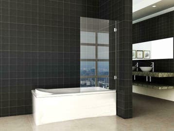 profielloze draaibare badwand 800x1500 6mm NANO, Huis en Inrichting, Ophalen of Verzenden, Nieuw