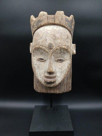 Prachtig Afrikaans masker - Giftand - Gabon (Zonder, Antiek en Kunst, Kunst | Niet-Westerse kunst