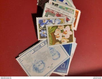 België - lot frankeerzegels 800 postzegels van 12 fr