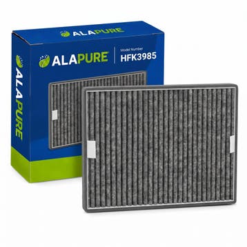 Alapure HFK3985 Compatibel met Miele Koolstoffilter DKF11-P, Verzenden