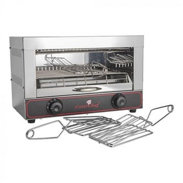Salamander Toaster | RVS | 4 Quartz Buizen | Incl. 3, Verzenden, Nieuw in verpakking