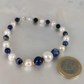 Zonder minimumprijs - Armband Zilver Parel - Parel -