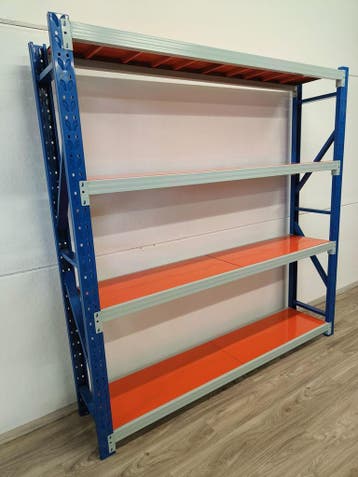 Legbordstelling heavy duty extra diep 200x200x60cm, Ophalen, Nieuw