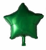 Helium Ballon Ster Groen 46cm leeg, Hobby en Vrije tijd, Feestartikelen, Verzenden, Nieuw