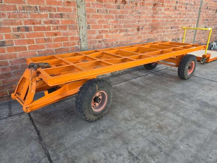 Aanhangwagen voor heftruck, Zakelijke goederen, Machines en Bouw | Heftrucks en Intern transport, Ophalen