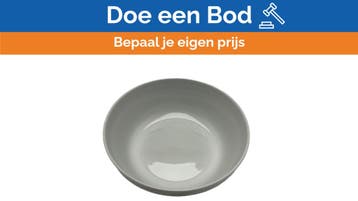 Bieden: Tognana Capri Porcelain Salad Bowl 21cm  Durable,, Ophalen of Verzenden, Nieuw