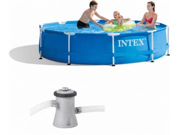 Intex Metal Frame zwembad 305 x 76 cm - Opzetzwembad -, Verzenden