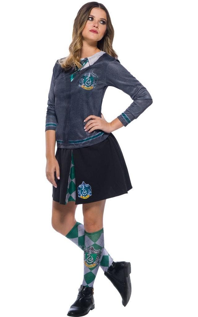Slytherin Kostuum Shirt, Kleding | Dames, Carnavalskleding en Feestkleding, Nieuw, Verzenden