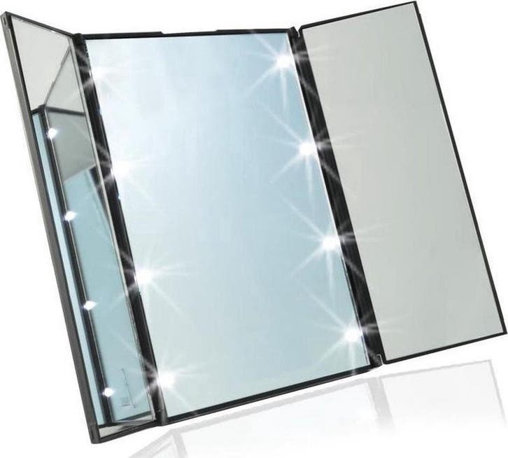 2dekans | Fuegobird Spiegel met LED Dragen verlichting -, Maison & Meubles, Accessoires pour la Maison | Miroirs, Enlèvement ou Envoi