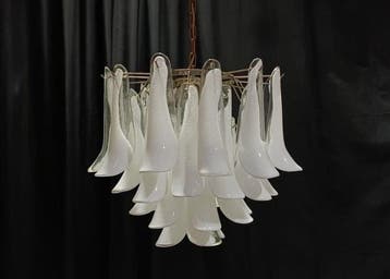 Lustre - Petaloso - Verre de Murano - 6 lumières, Antiquités & Art