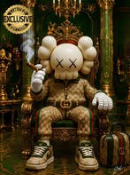 JZL - [XL] KAWS LEGO King — Gucci Stripe Edition, Kinderen en Baby's, Nieuw