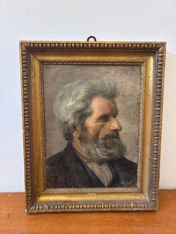 Italiaanse school (XX) - Ritratto, Antiek en Kunst