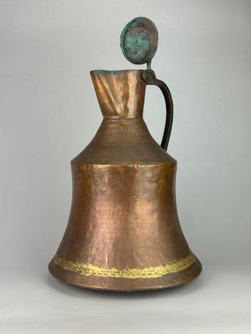 Karaf - Kitchenalia europea - Koper, Metaal - Handgemaakt