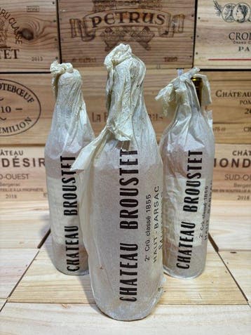 1970 Château Broustet - Sauternes 2ème Grand Cru Classé - 3