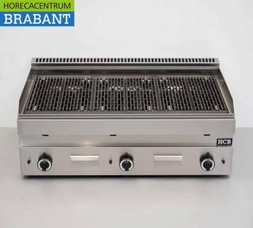 HCB RVS Lavagrill grill steengrill 650 Series 102 cm 16,5 kW, Zakelijke goederen, Ophalen of Verzenden, Nieuw in verpakking