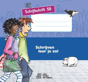 Schrijven leer je zo! Schrijfschrift 5B - 5 stuks, Verzenden, Zo goed als nieuw, Henk Schweitzer