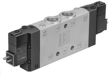 Festo 5/3 Vanne Électrovanne À Air Sous Pression G3/8, Verzenden