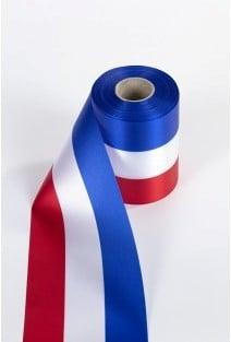 Nederlandse vlag rood wit blauw 100 mm 25 meter ook geschikt