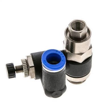 Silencieux de contrôle de débit, sortie de compteur rotative, Verzenden, Nieuw
