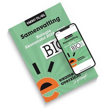 ExamenOverzicht - Samenvatting Biologie VMBO TL/GL, Verzenden, Zo goed als nieuw, ExamenOverzicht