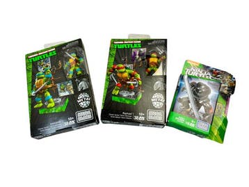 Veiling - Mega Bloks | Exclusieve Teenage Mutant Ninja Turtl, Nieuw
