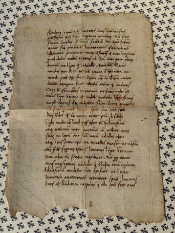Pietro Donato - Manoscritto Cardinale Florentini - 1427, Verzamelen, Nieuw