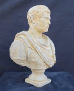 sculptuur, Busto imperatore Caracalla - 25 cm - zandsteen -