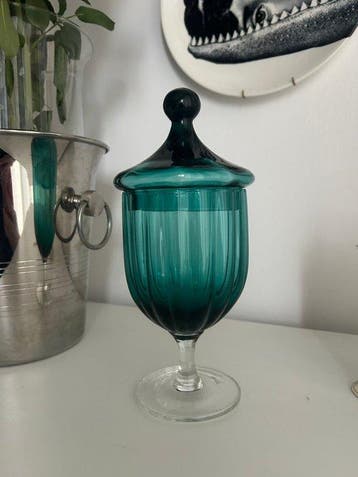 Empoli - Vase - Verre - Vase Empoli 1960 circus
