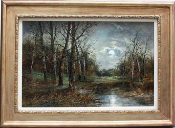 Karl Kaufmann (1843 - Vienna - 1905) - Summer forest