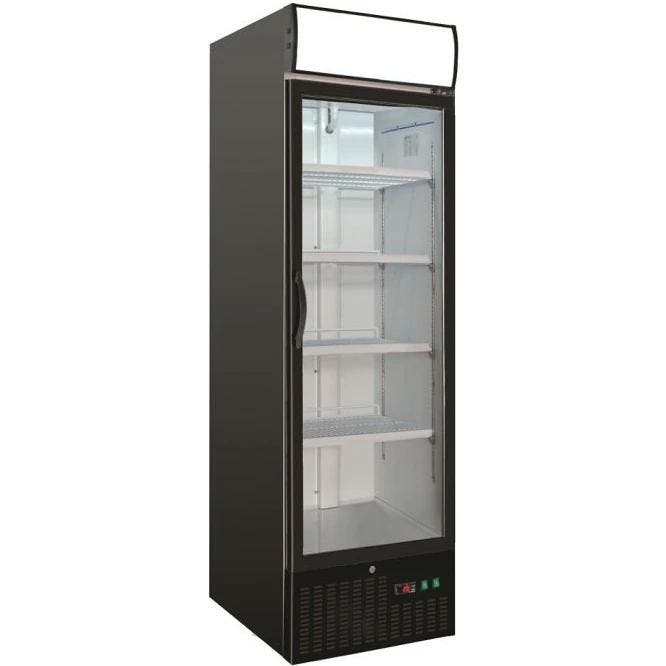 Vrieskast | 460L | Zwart | -18°C/-24°C | Geforceerd |, Zakelijke goederen, Horeca | Keukenapparatuur, Nieuw in verpakking, Verzenden