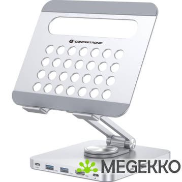 Conceptronic DONN26G Zilver Tablet Multimedia-standaard, Computers en Software, Verzenden, Nieuw