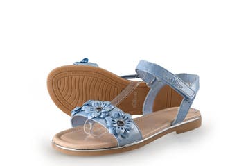 S.oliver Sandalen Meisjes in maat 34 Blauw, Enfants & Bébés, Vêtements enfant | Chaussures & Chaussettes, Verzenden, Schoenen