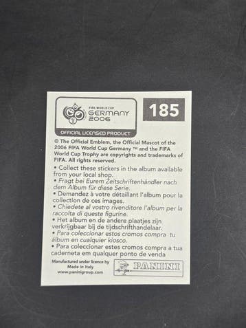 Panini Germany 2006 Messi # 185 - 1 Sticker - Excellent (EX)