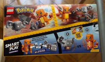 Lego Set - 72157 - Pokémon - Lego Pokémon: Charmander and, Nieuw